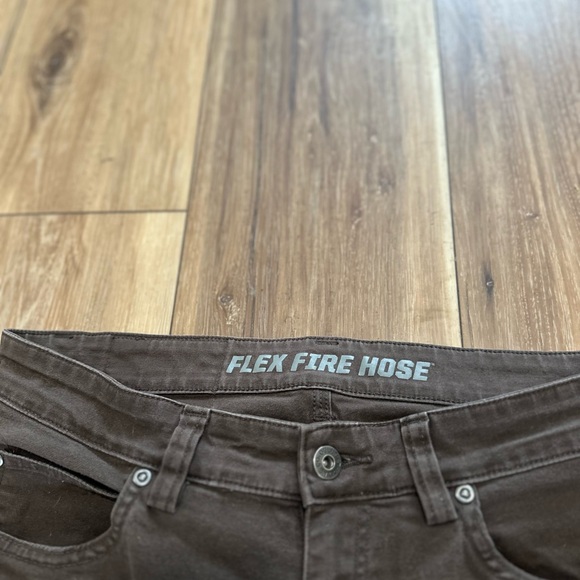 Duluth trading co Men's flex fire hose Brown pants size 32x30 - Picture 4 of 6